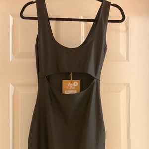 Cocktail black mini dress